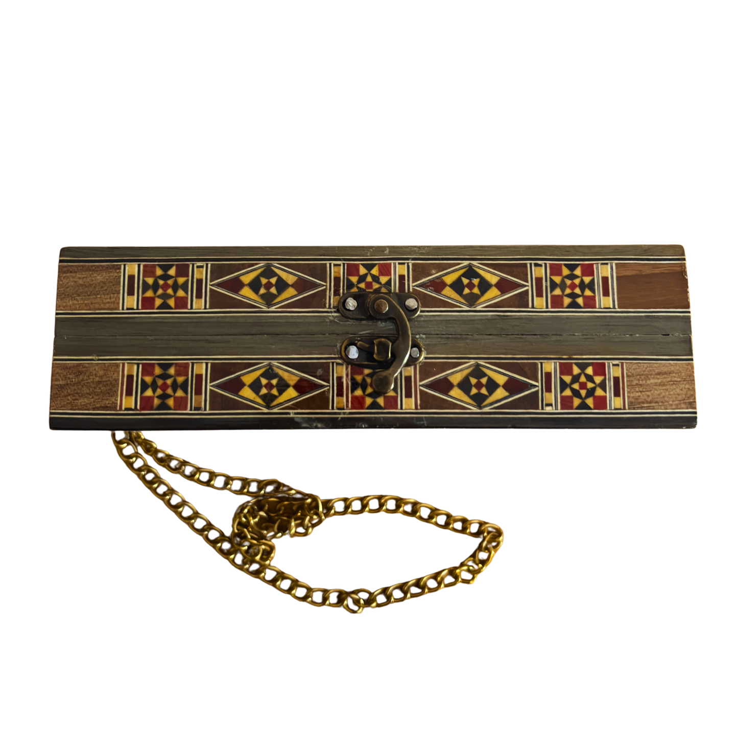 Damaszener Mosaik-Handtasche mit Perlmutt – Handgefertigte Orientalische Eleganz