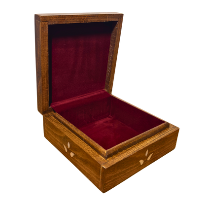Scatola Damaschina Artigianale di Lusso – Madreperla & Velluto