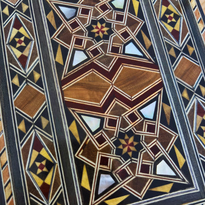 Damaszener Mosaik-Handtasche mit Perlmutt – Handgefertigte Orientalische Eleganz